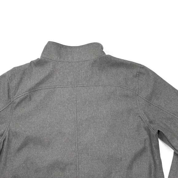 Exofficio Jacket Mens XL Gray Zip Lightweight Travel Utility Spring